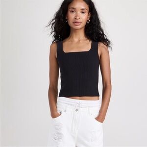 Reformation Julia ribbed sweater tank